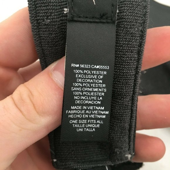 Nike Visor Cap Hat Black White Mens One Size Adjustable Curved Bill Casual/Golf - Picture 9 of 10